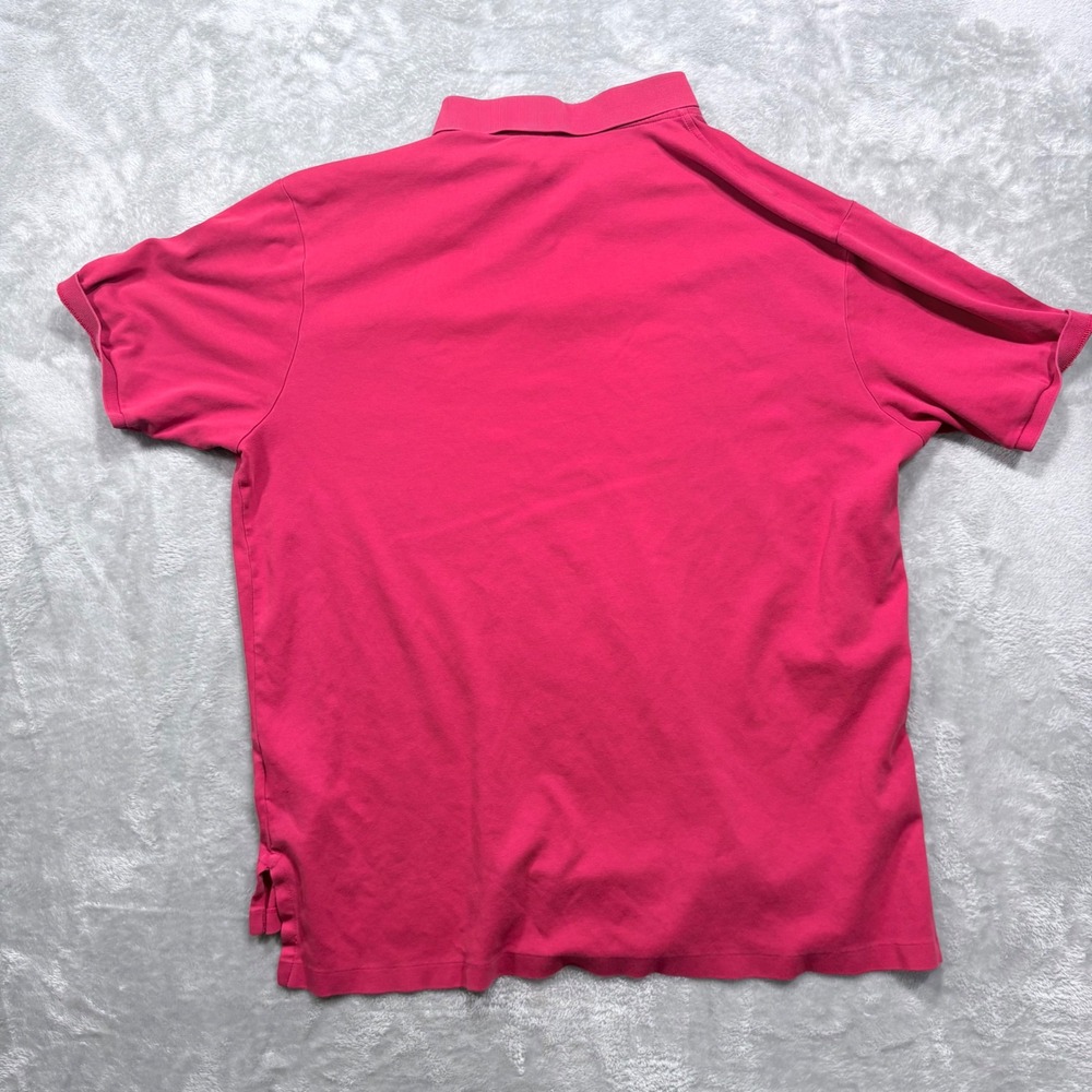 Polo Ralph Lauren Polo Mens 2XLT Pink Short Sleeve Cotton Pony Logo Classic Fit - Picture 2 of 7